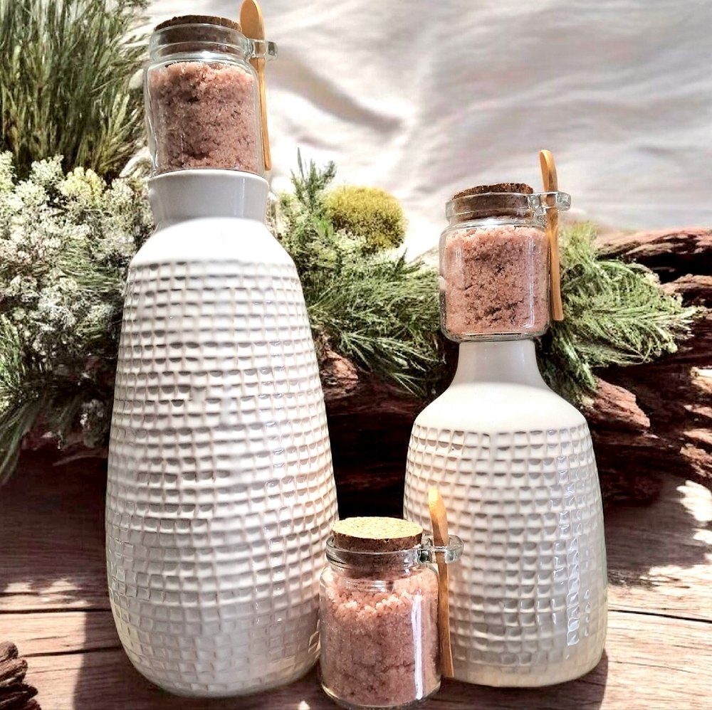 Hand Crafted, Wicked Worthy, Salty B🧂tch Body Scrub 8oz